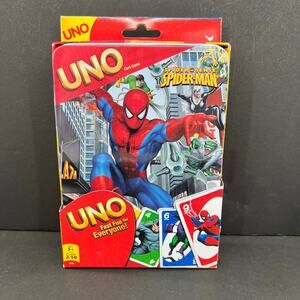 Marvel Spiderman UNO Card Game Brand new sealed package Cardinal Games Rare